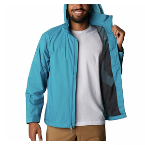 Alta calidad, ligero, impermeable, a prueba de viento, transpirable, con cuello levantado, ropa de manga larga, chaqueta de concha suave para hombres - Product Image 3