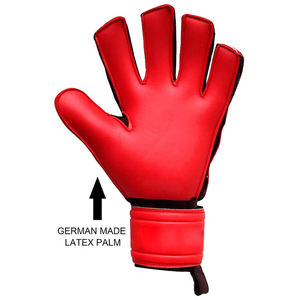 Buena Venta de guantes de portero para atrapar fútbol de calidad superior cómodos de Color de contraste rojo y rojo por INCREÍBLES INDUSTRIAS - Product Image 5