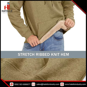 Sweat à capuche épais doublé de Sherpa pour homme, sweat-shirt d'hiver chaud en polaire, sweat-shirt d'athlétisme et d'entraînement - Product Image 2