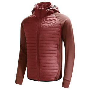 Veste matelassée de marque haut de gamme, grande taille, saison hivernale, brillante, séchage rapide, confortable, coupe-vent, veste matelassée à bulles pour hommes - Product Image 1