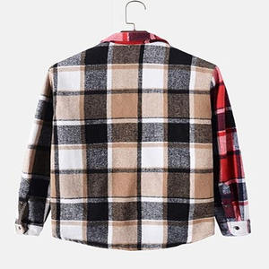 เสื้อเชิ้ตผ้าสักหลาดผู้ชายน้ำหนักเบาระบายอากาศได้ดีป้องกันรอยยับสบาย - Product Image 3