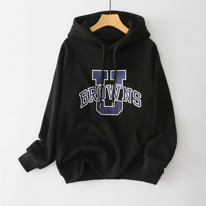 Oferta Especial: Sudaderas y Hoodies de Mujer con Estampado Urbano, 100% Algodón Felpa, Personalizables en Tallas Grandes, OEM/ODM - Product Image 3