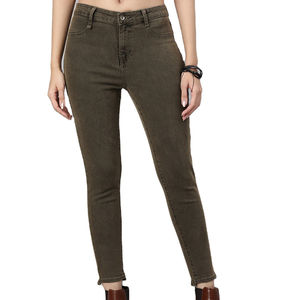 Pantalones vaqueros personalizados de alta calidad para mujer, pantalones vaqueros con cintura elástica, superventas, ropa larga informal, pantalones vaqueros sexis a la moda para mujer - Product Image 6