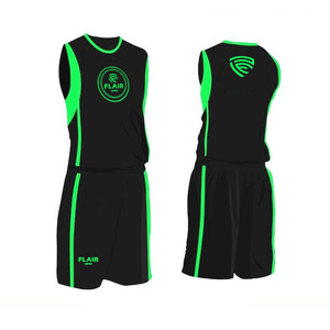 Ensemble de maillots de basket-ball de haute qualité pour hommes impression numérique personnalisable chemise de sport respirante hauts shorts grande taille - Product Image 5