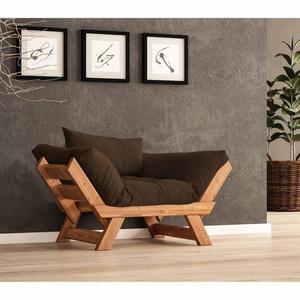 CPT8154-140 da poltrona Adalar tinta unita Teak-marrone