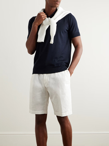 Polo en coton biologique en gros avec logo brodé pour hommes et femmes, logo brodé, uni, basique, pour le golf, chemise courte anti-froissement - Product Image 2