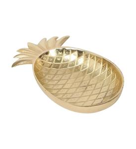Plato en forma de piña personalizado con diseño grabado estilo americano almacenado para fiestas - Product Image 1