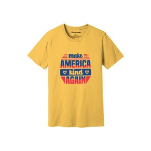 Kindness Themes Print 100%cotton Fabric T-shirt 160-180 to Heavy GSM 12 Color Available Customized Your Own Design & Placement - Product Image 3