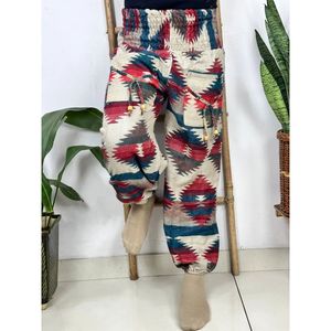 Unisex Boho Hareem <b>Pant</b> Men's Yoga Leisure <b>Pants</b> Yak <b>Wool</b> Blend Aztec Geometric Non-Itchy Warm Hand Stitched Hippie Tribal Style - Product Image 1