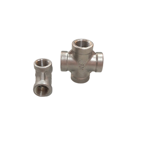 Accesorios cruzados de 4 vías de acero inoxidable de alta especificación Tratamiento de superficie lisa OEM/ODM personalizado para varias industrias - Product Image 3