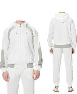 Survêtement imprimé solide à la mode avec col montant 100% coton pour l'hiver nouvel arrivage de vêtements d'entraînement de fitness pour hommes - Product Image 4