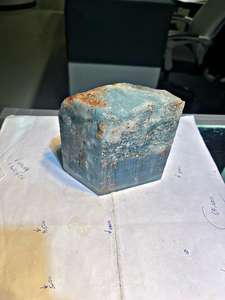 Aguamarina natural Rare Africa Big Stone Tamaños libres certificados por terceros - Product Image 3