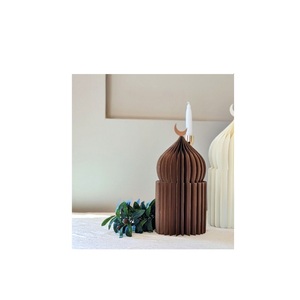Linterna decorativa de metal alto, centro de mesa de Ramadán para hogares islámicos utilizados en mesas y entradas festivas - Product Image 6