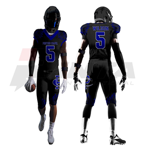 Uniforme de fútbol americano con tela de malla y tecnología de absorción de humedad Uniforme de fútbol americano juvenil - Product Image 1