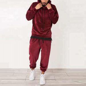 Survêtement de maternité en velours d'hiver, léger, imprimé, logo personnalisé, vêtements de sport pour hommes, jogging de haute qualité - Product Image 5