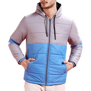 Chaqueta Acolchada con Capucha Personalizada de Alta Calidad 2026 para Hombre, con Cierre de Cremallera, Embalaje en Tambor - Tejido Cálido y Duradero para Tiendas Minoristas - Product Image 1