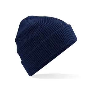 Organic Cotton Waffle <b>Beanie</b> Sustainable Winter Sports Accessories - Product Image 6