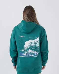 Sweat-shirt à capuche surdimensionné en éponge française personnalisé en gros par Edge Force Sportswear - Product Image 4