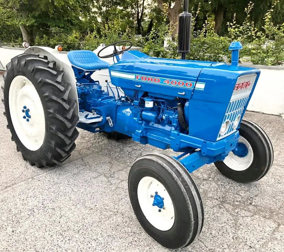 Máquinas agrícolas originais de alta qualidade, trator Ford 4000 4x2 35hp, trator usado para venda