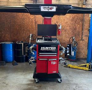 Machine d'alignement de roues Hunter Hawkeye, équipement de garage pour voitures et camions, vente chaude, prix d'usine, meilleure qualité d'alignement - Product Image 2