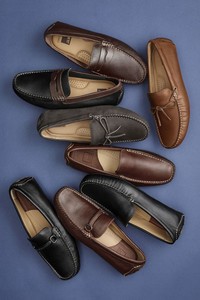 Mocasín de conducción de cuero con borlas, cómodo, transpirable, Primavera, plantilla de PU, zapatos de hombre Premium, zapatos perfectos para todos los días, suela alta - Product Image 2
