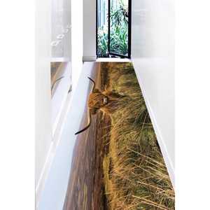 Alfombra de vaca de las Tierras Altas, alfombra rústica de animales de granja, tapete de suelo con estampado digital de la naturaleza escocesa, alfombra suave con pelo largo - Product Image 2