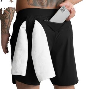 Short de sport léger et respirant pour hommes 5 pouces entraînement course à pied entraînement porter chaud cordon De Hombre sport Shorts athlétiques - Product Image 2