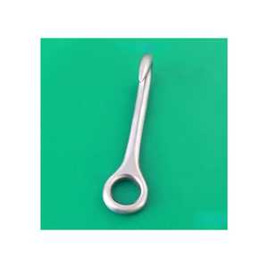 MEDZORA SURGICAL, qualité allemande, acier inoxydable, crochet obstétrical vétérinaire, instrument chirurgical manuel, certifié CE, 1 an - Product Image 1
