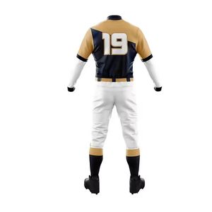 Uniformes de baseball tendance en gros personnalisés Fabricant de vêtements de baseball haut de gamme Nouveaux uniformes de softball imprimés en 3D pour les équipes - Product Image 3