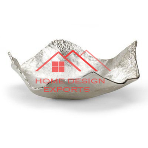Cuenco de frutas de Metal de diseño clásico con acabado plateado y dorado para Decoración de mesa, frutas para uso en el hogar, hoteles y restaurantes - Product Image 5