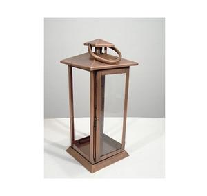 Lanternes d'intérieur en métal et en verre de conception standard Lanternes de mariage de décoration intérieure de qualité supérieure - Product Image 1