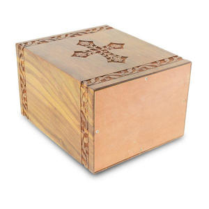 Designer Wooden <b>Urns</b> for Adult Human Ashes Natural Finish Cremation Funeral <b>Urns</b> Premium <b>Pet</b> <b>Caskets</b> & <b>Urns</b> - Product Image 3