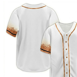 Premium Quality Men’s Short Sleeve Baseball Jersey Quick Dry Breathable Sportswear Stylish Team Training Blank Baseball <b>Shirts</b> - Product Image 3