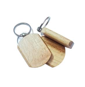 Fabricante de llaveros de madera con letras D, llavero con alfabeto, llavero de última moda, llaveros creativos - Product Image 4