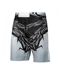 Vente chaude Hommes MMA Short De Boxe Conception D'impression Personnalisée Confortable Stretch Polyester Spandex Tissu Taille Adulte - Product Image 5