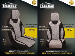 Vente chaude bonne qualité Auto voiture 5 housse de siège ensemble complet Polyester taille universelle housse de siège de voiture pour 90% voiture - Product Image 2