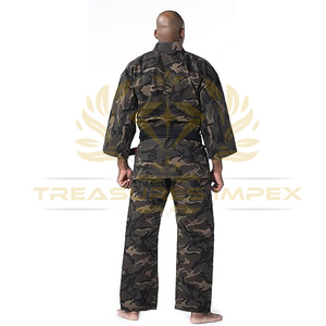 Uniforme de Judo pour Entraînement Rare Poids Lourd Camouflage Karaté Gi Coton Polyester Respirant Arts Martiaux Judo Set - Product Image 6
