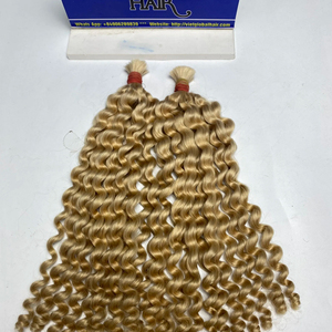 Vietglobalhair Sale off 5%-Cabello humano Rubio a granel rizado profundo Cabello camboyano virgen de alta calidad de fuente vietnamita - Product Image 1
