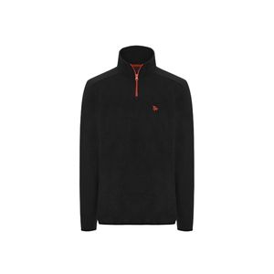 Polarline Sweat-shirt Homme 1/4 Fermeture Éclair Noir (Hztp19018-syh) - Product Image 1