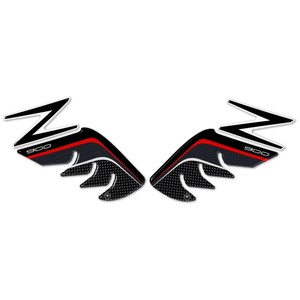 2 protezioni laterali per ginocchia 3D compatibili con Kawasaki Z900, accessori per moto - Product Image 2