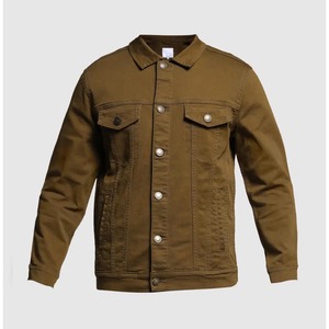 Chaqueta vaquera personalizada de High Street para hombre, último estilo con chaquetas vaqueras de alta calidad para hombre al por mayor - Product Image 6