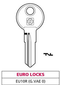 Clé Asc Eu10r (g. Vae 0) Euro Locks - Product Image 1