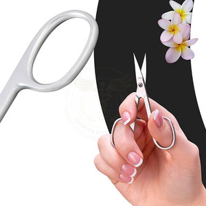 Ensemble complet de ciseaux à ongles incurvés en acier inoxydable, outils de toilettage, garantie de 3 ans, logo personnalisé pour salon, usage quotidien, main/pied - Product Image 2