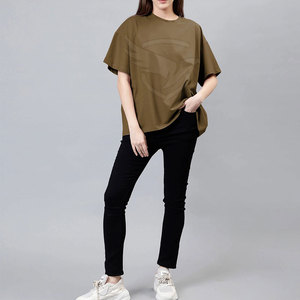 T-shirt surdimensionné en coton et polyester le plus vendu T-shirt surdimensionné Offre Spéciale T-shirt surdimensionné Streetwear - Product Image 4