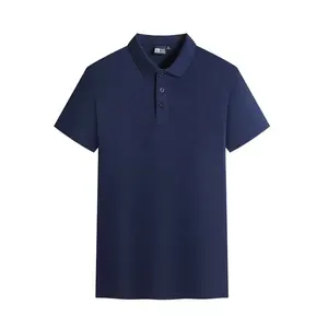 Ropa de calle informal para hombre, Conjunto de camiseta de Polo de manga corta, estampado de alta calidad en tela de punto, chándal con patrón sólido - Product Image 2