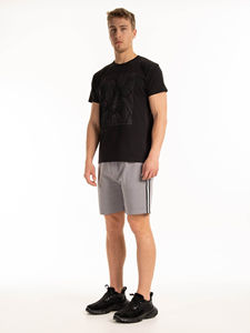 Pantalones Cortos Deportivos para Hombre, Ropa Deportiva Personalizada para Gimnasio, Entrenamiento Atlético, 100% Algodón, Transpirable, de Secado Rápido, Ecológico, con Cordón - Product Image 2