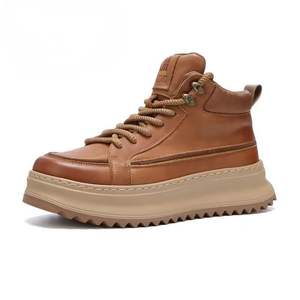 Chaussures de travail résistantes à l'usure pour chantier, imperméables, antidérapantes, chaussures de randonnée sportives confortables, mi-hautes pour hommes - Product Image 2