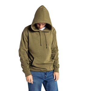 Sweat à capuche matelassé pour homme de qualité supérieure, 100 % coton, basique, en coton mélangé, design classique, pull-over, vente promotionnelle automne-printemps - Product Image 1