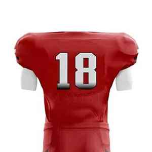 Conjunto de pantalones de Jersey de fútbol americano profesional nombre y número personalizados tela de malla transpirable para entrenamiento de hombres - Product Image 3