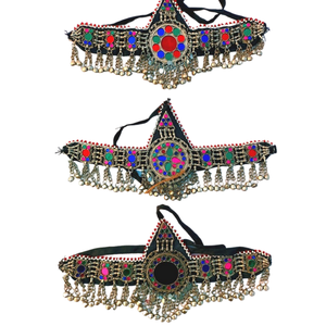 Personalizado hermoso diseño afgano Kuchi Vintage joyería para adultos alta calidad Afghani mujeres frente joyería tocado - Product Image 4